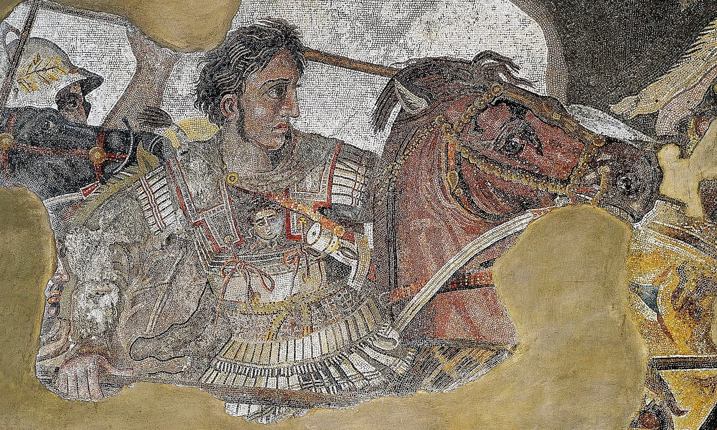 Mosaic of Alexander The Great. Source