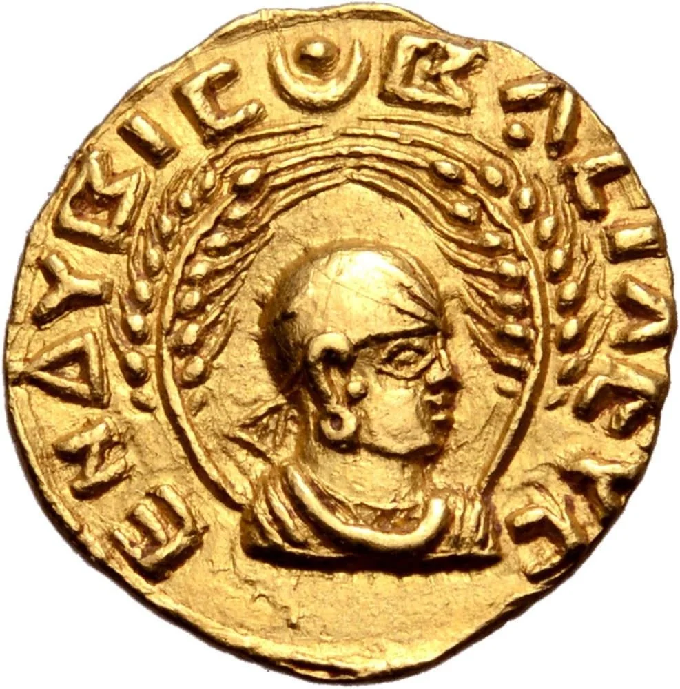 Golden Coin Of Emperor Endubis, reading ΕΝΔΥΒΙС ΒΑСΙΛΕΥС - Endubis King (Source)