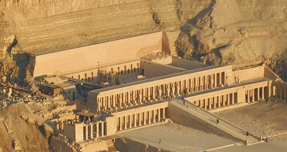 Temple of Deir el-Bahri, Queen Hatshepsut’s Temple (Source)