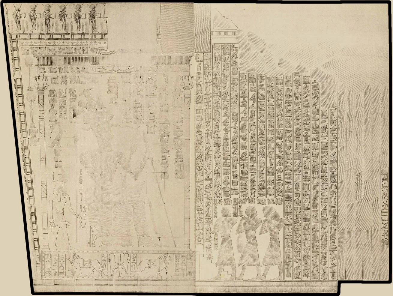 Scene 12 shows Queen Hatshepsut seated on her throne, addressing her officers. Among them is her chancellor, Nehasi, who led the expedition to Punt. Source: Discourse on the Historical and Contemporary Importance of Queen Hatshepsut’s Punt Expedition, page 28.