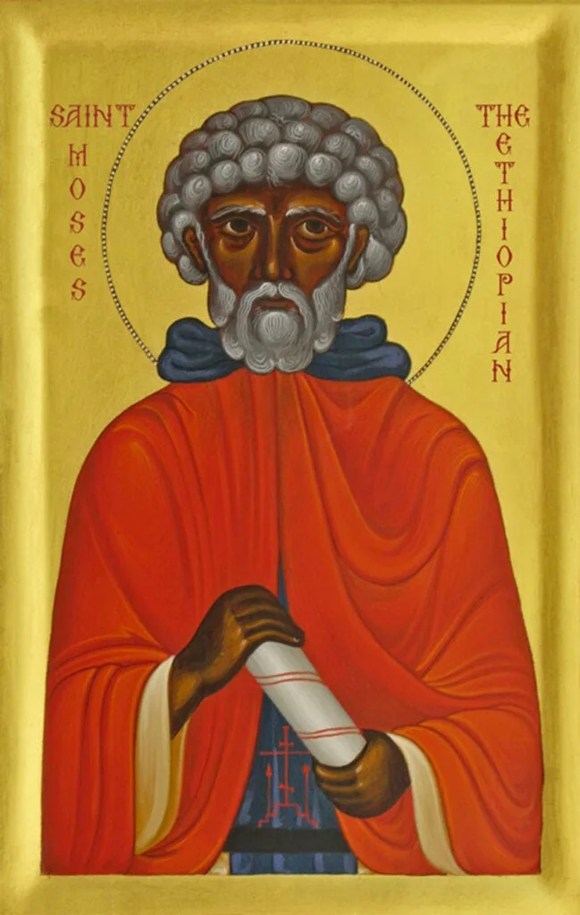Iconography Of Saint Moses. (Source)