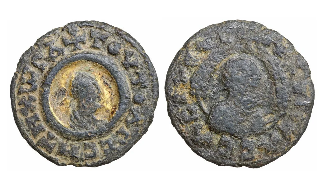 Bronze Coin Of Emperor Ouzabes. (Source)