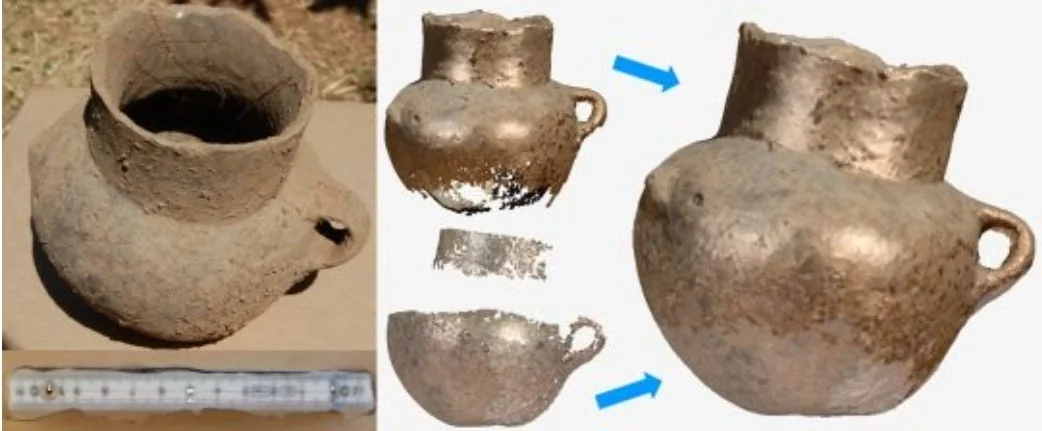 Pottery from Yeha. (Source: https://www.researchgate.net/figure/Photograph-of-the-pottery-from-Yeha-Ethiopia-with-the-scale-bar-for-object-scaling_fig7_262296561)