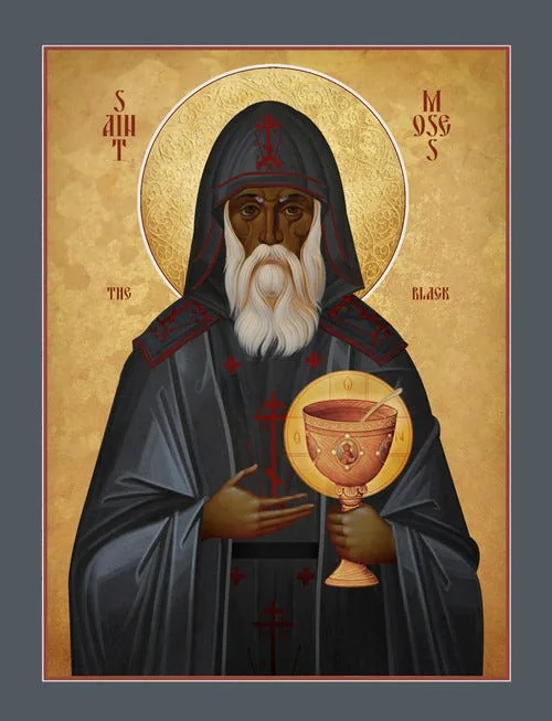Iconography Of Saint Moses. (Source)