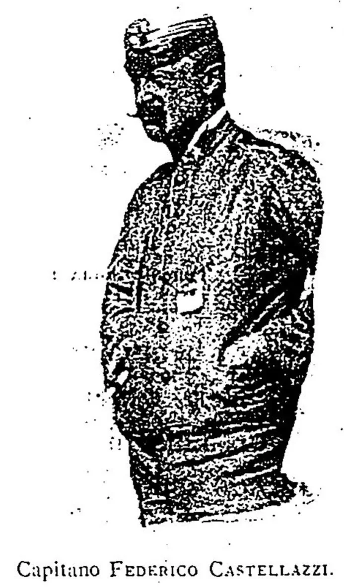 Captain Castellazz. Source: Tre anni in Eritrea, pg 243.