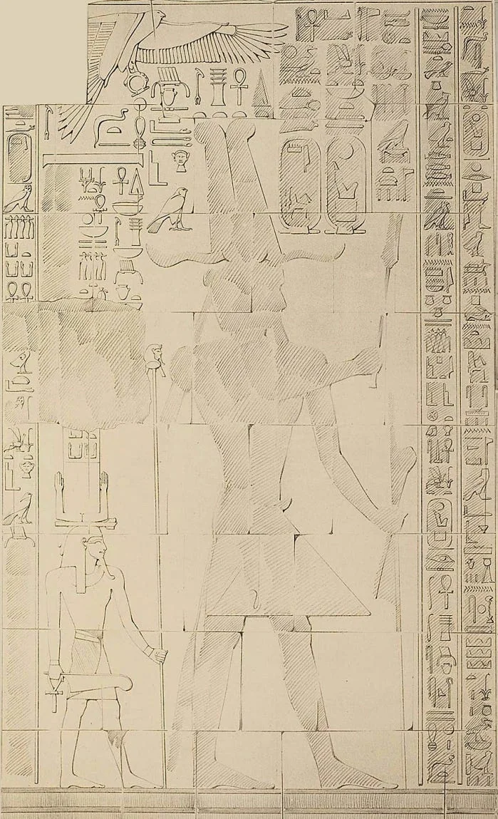 Pharaoh Hatshepsut gives offerings to the God Amon-Ra. Source: Discourse on the Historical and Contemporary Importance of Queen Hatshepsut’s Punt Expedition, page 28.
