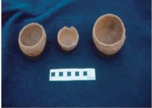 The Small cups found at the Sembel site. (Source: Relating the Ancient Ona Culture to the Wider Northern Horn: Discerning Patterns and Problems in the Archaeology of the First Millennium BC, pg 342)