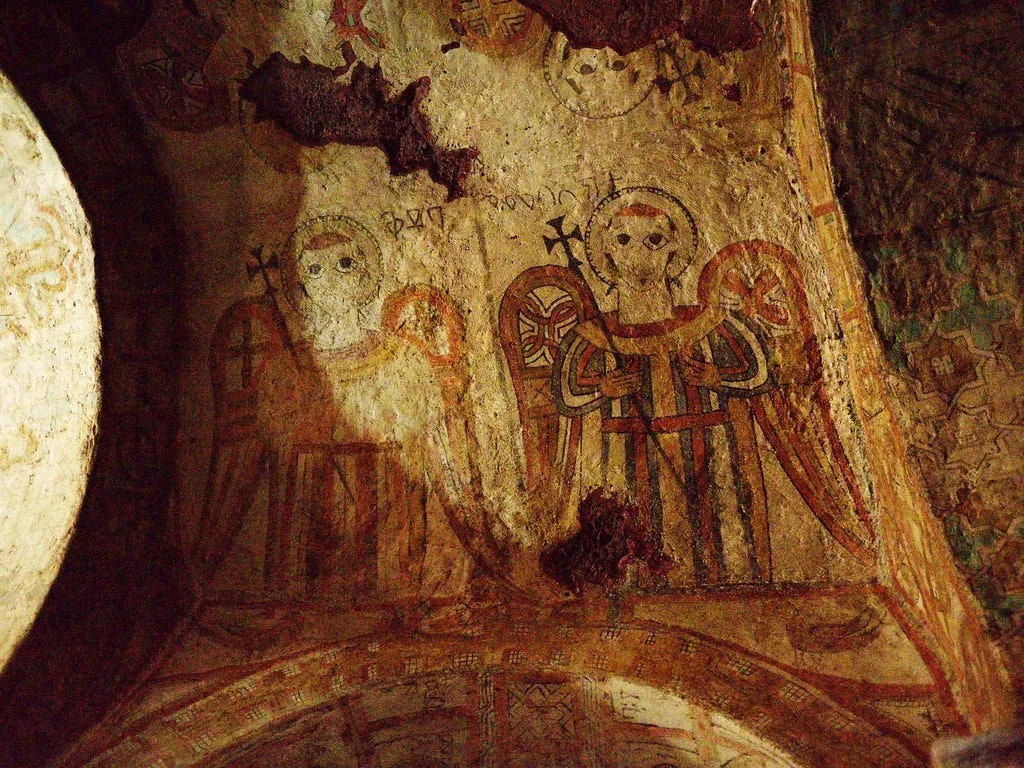 Painting Inside Genneta Maryam Church. Source