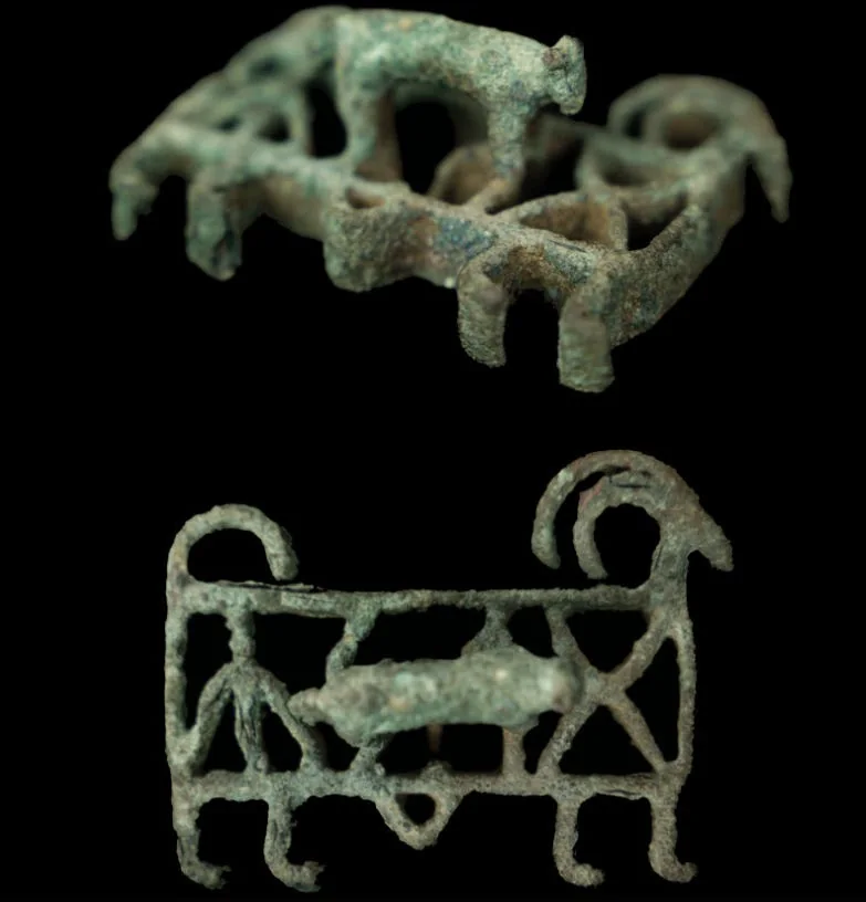 Seals found at Yeha. Source: CFEE / National Museum of Ethiopia (soleb), Guidebook: National Museum of Ethiopia, Historical Archaeology Exhibition (2016), 27.