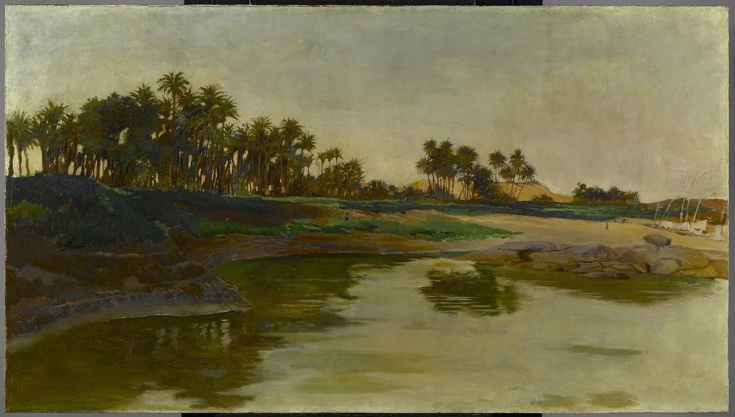 Edwin Howland Blashfield (American, 1848–1936). Island of Elephantine (Egypt). Source