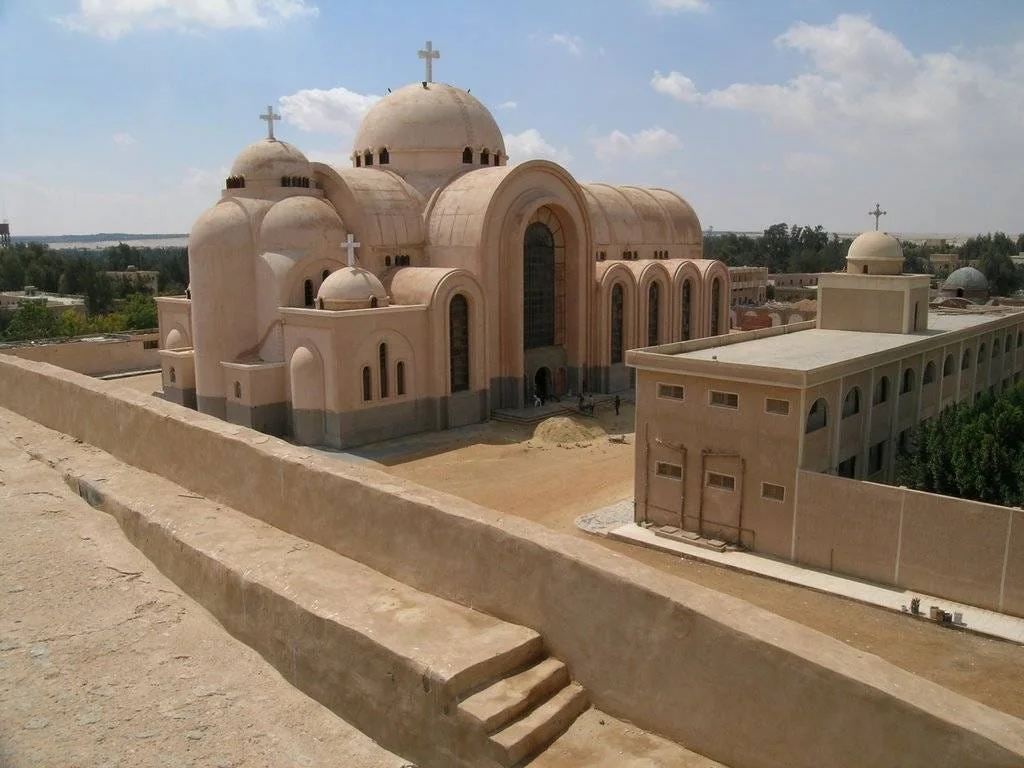 Wadi El Natrun Monastery, Egypt. (Source)