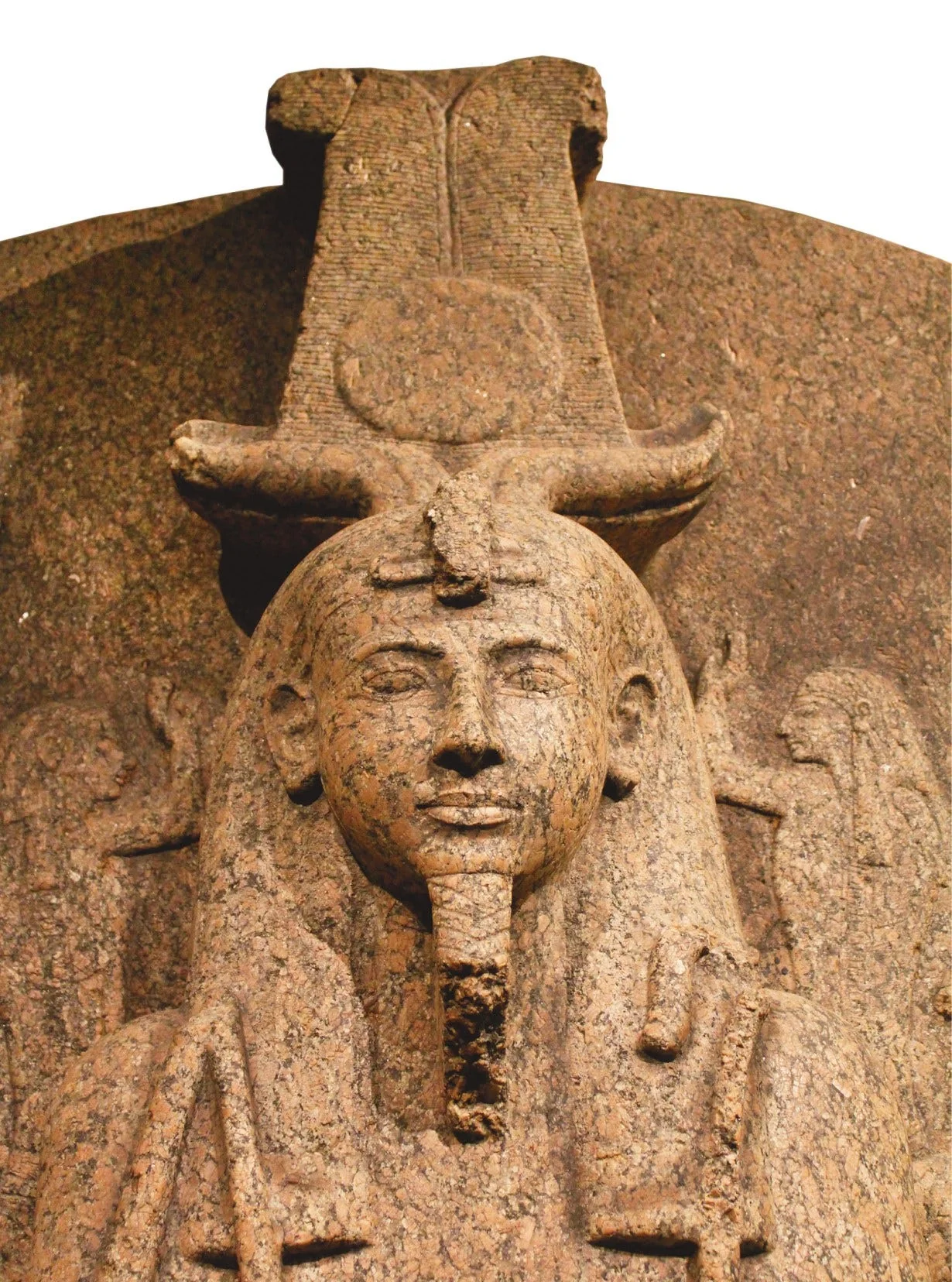 The sarcophagus lid of Ramesses III. Source