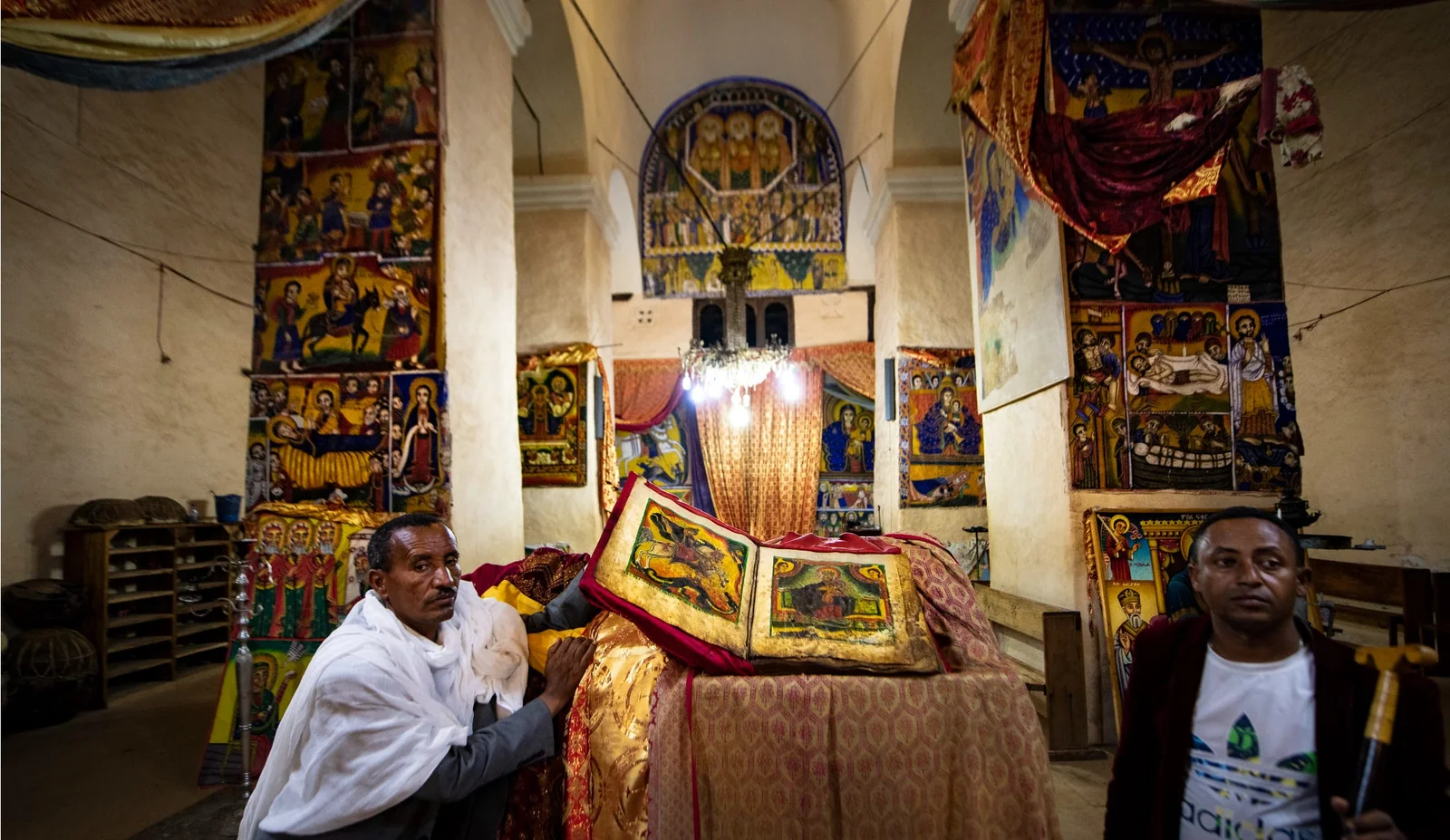 The Qeddest - The Central Area Of The Saint Mary Of Zion Cathedral. Source