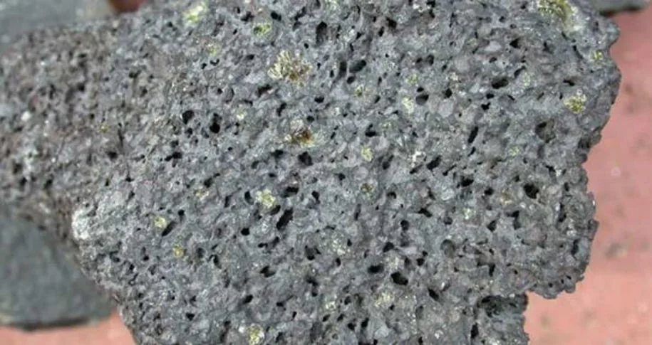 Vesicular Basalt, found around Adulis and commonly used in architecture found at Adulis. Source: Modelling the Local Political Economy Of Adulis pg 71