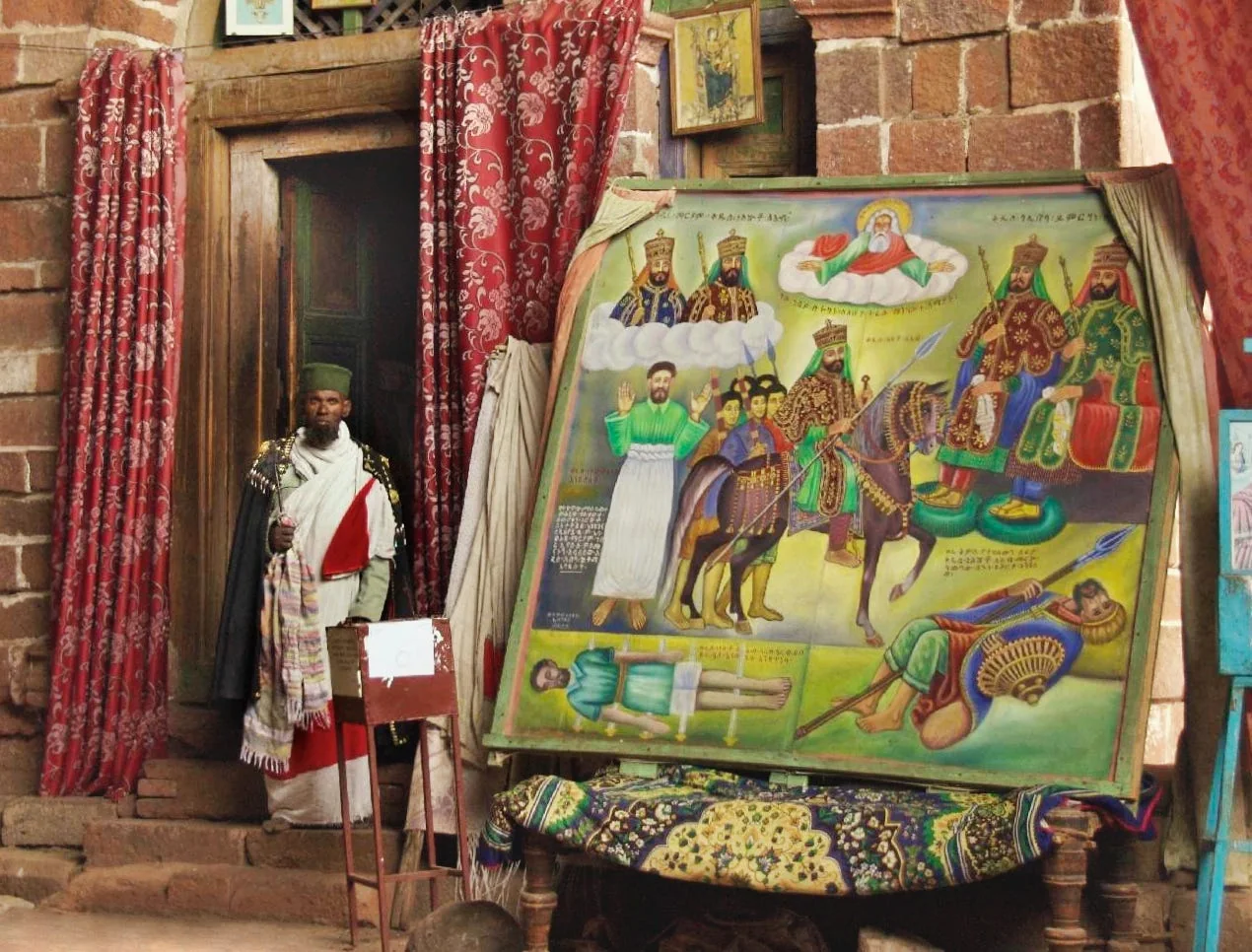 Painting At Monastery of Na’akuto La’ab. Source