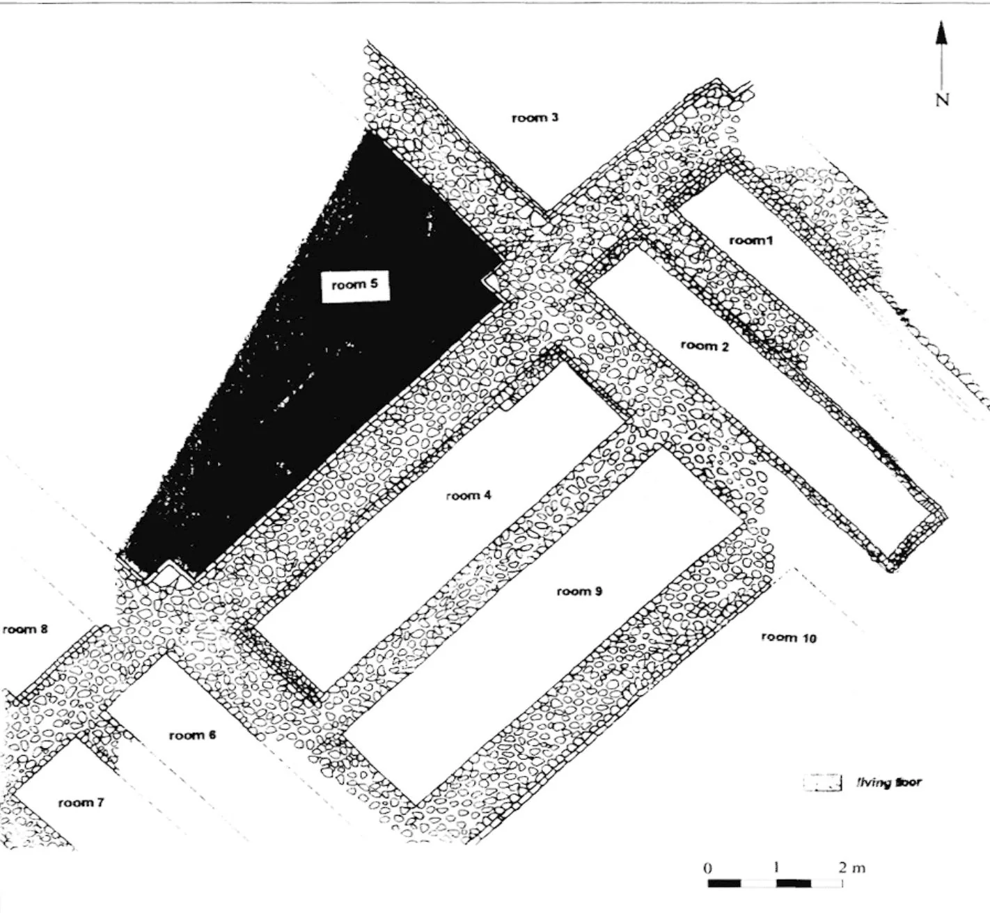 A large “proto-aksumite” building found at Beta Giyorgis. Source: The Proto-Aksumite Period: An Overview, pg 13.