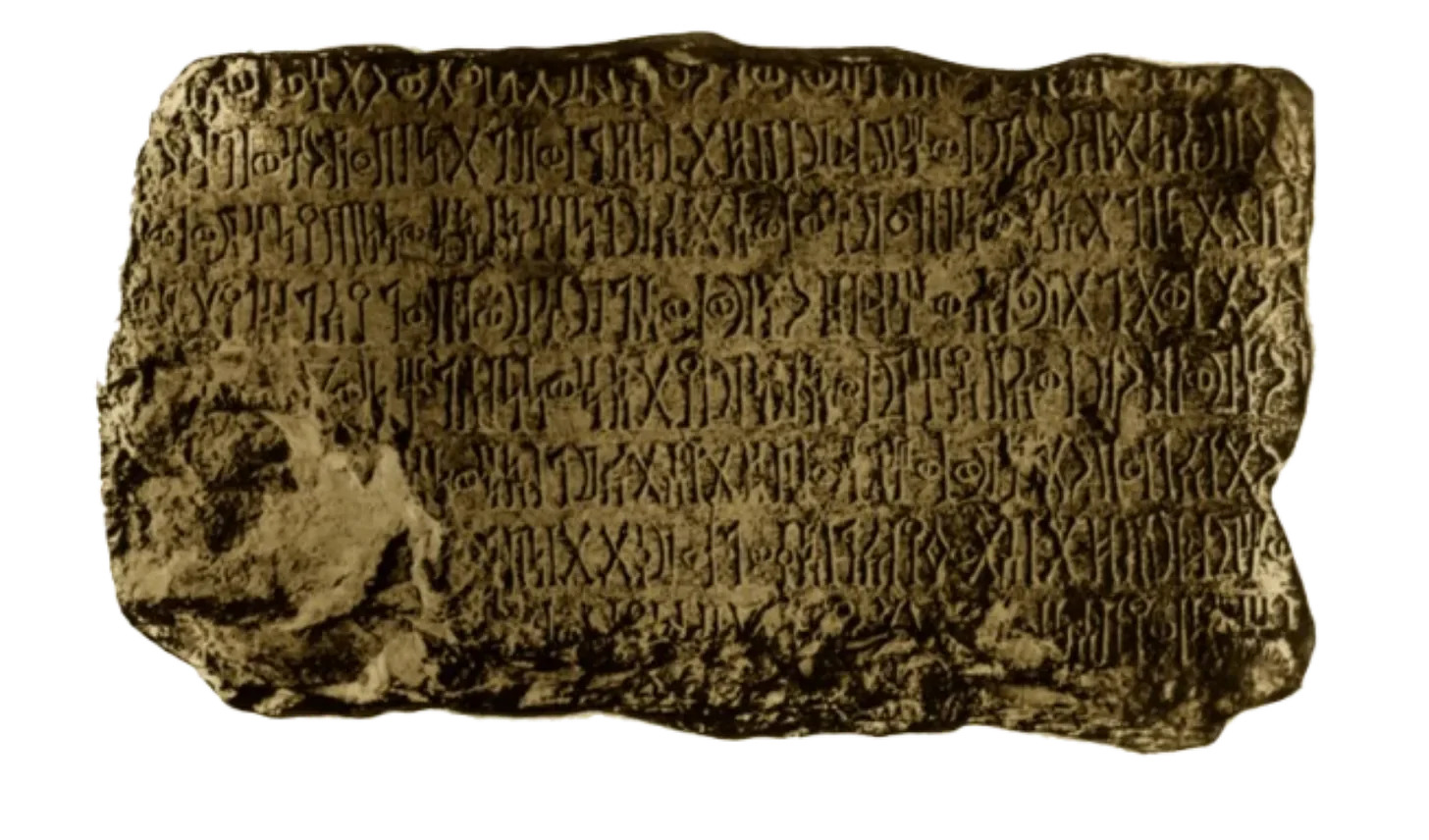 Left: CIH 308, Right: CIH 308 bis. Source: CSAI Corpus of South Arabian Inscriptions