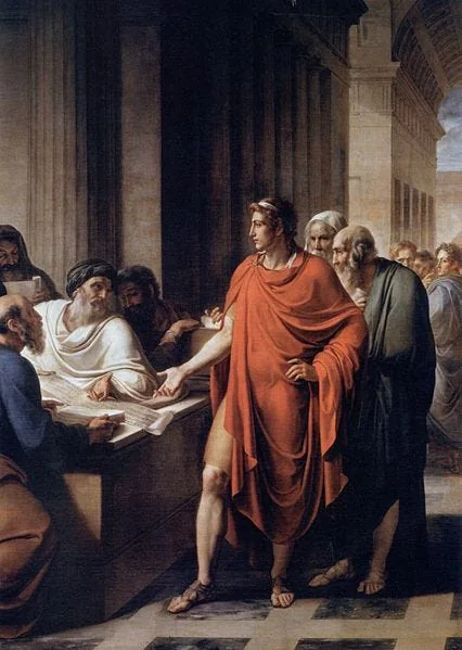 Ptolemy II Philadelphus Founds the Library of Alexandria. Source