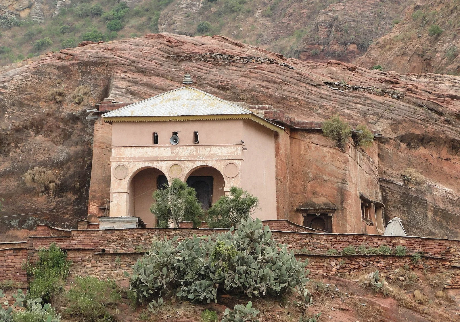 Abraha We Atsbeha Church in Tigray, Ethiopia - Traditionally attested to the Aksumite period, however, significant modifications have been since then. (Source)