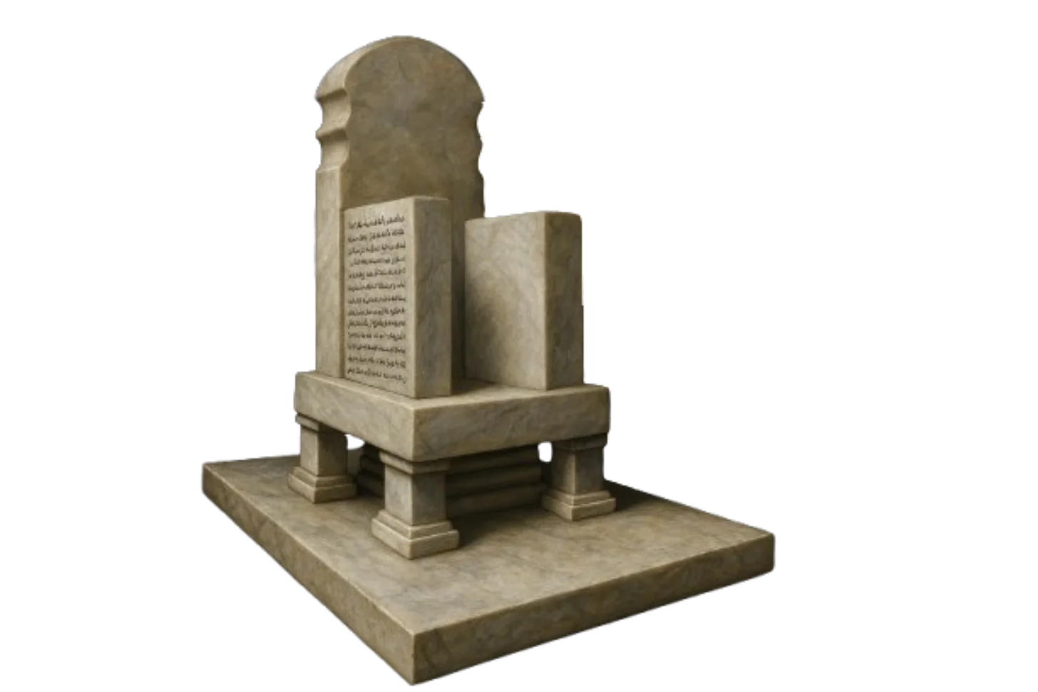 The Adulis Throne (Monumentum Adulitanum II) as described by the 6th-century traveller Cosmas Indicopleustes. Own Work
