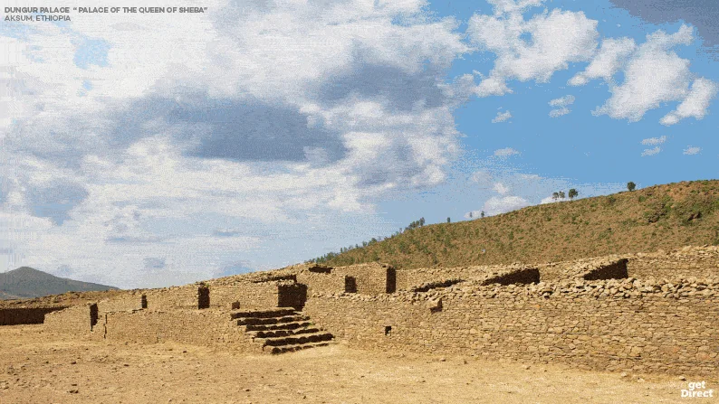 Reconstruction Of The Dungur Palace, (Source).