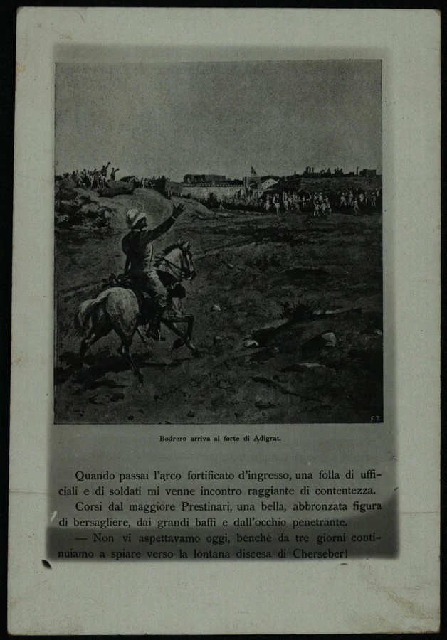 Accampamento di rinforzi ad Adigrat