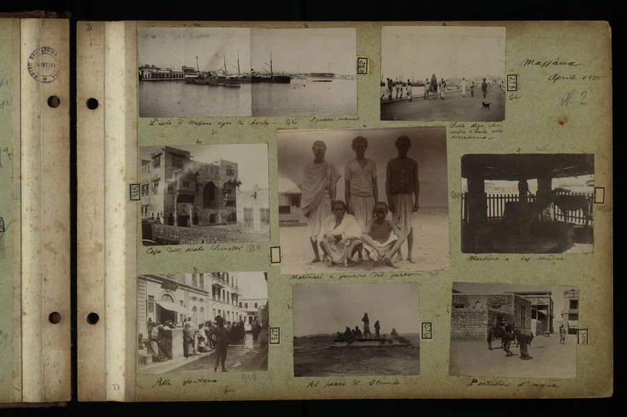 1a Spedizione della Croce Rossa Italiana per l'Eritrea - 10 marzo 1895