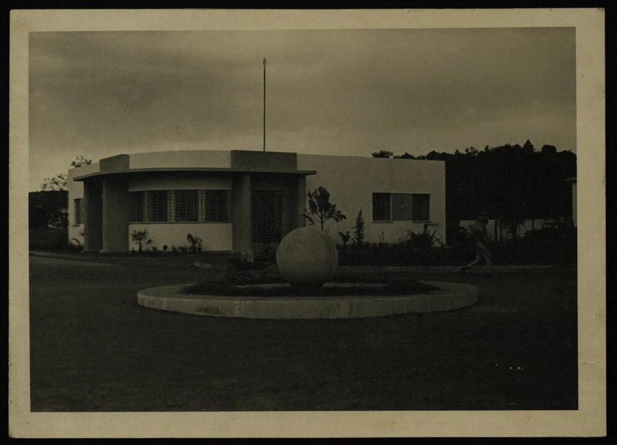 Adi Ugri. Nuovo ufficio postale (Interno ed esterno). 1939