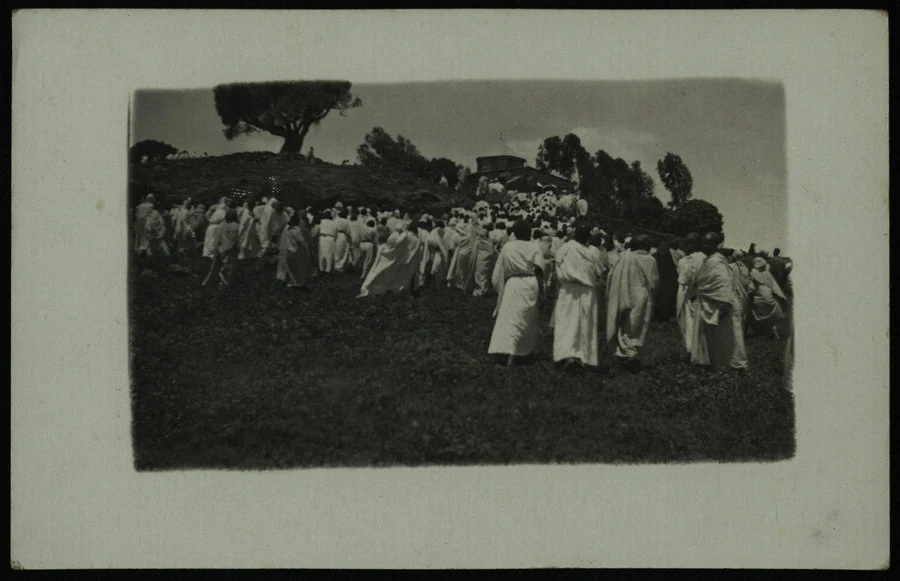 Asmara. Funerale copto. Giugno 1936