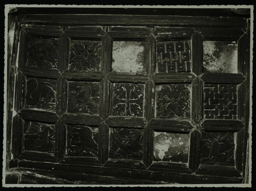 Debra Damo. Soffitto del convento
