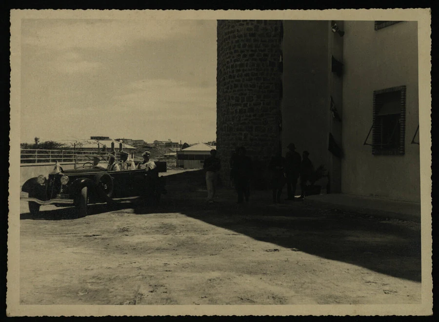 Laboratorio Fotografico Governatoriale dell'Eritrea. I silos generali - inaugurazione. 28 ott 1940