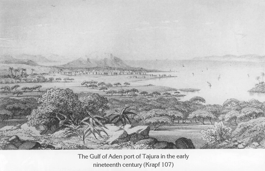 The Gulf of Aden port of Tajura in the early nineteenth century (Krapf 107)