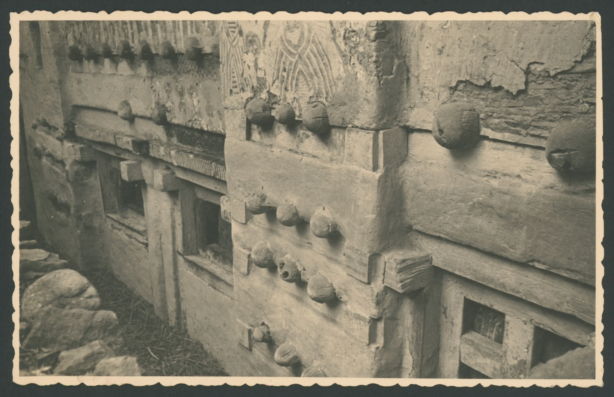 Dettaglio di edificio in Eritrea
1 cartolina fotografica : gelatina a sviluppo
Titolo attribuito dal catalogatore
Scritta stampata sul verso: ferrania
Nota manoscritta sul verso: 22