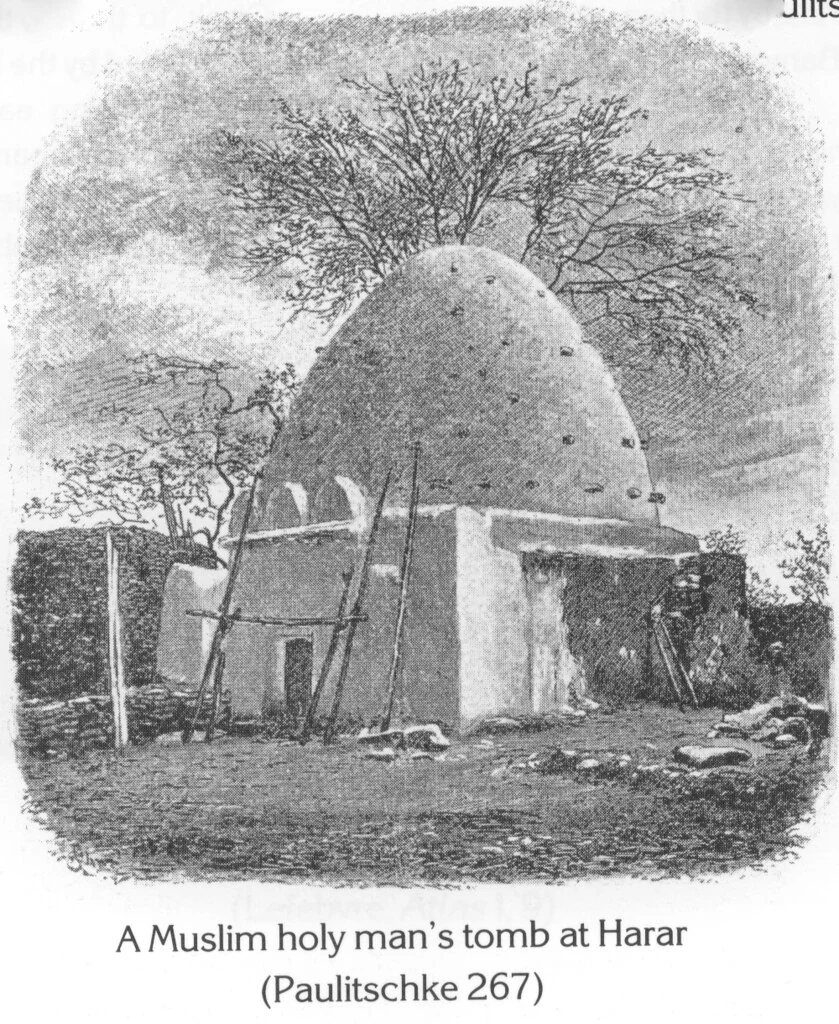 A Muslim holy man's tomb at Harar