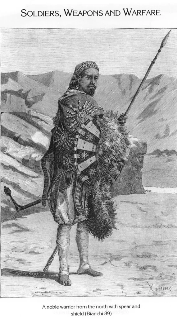 A noble warrior from the north with spear and shield (Bianchi 89)
