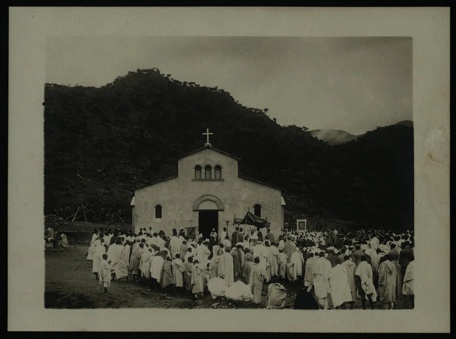 Benedizione della nuova chiesa