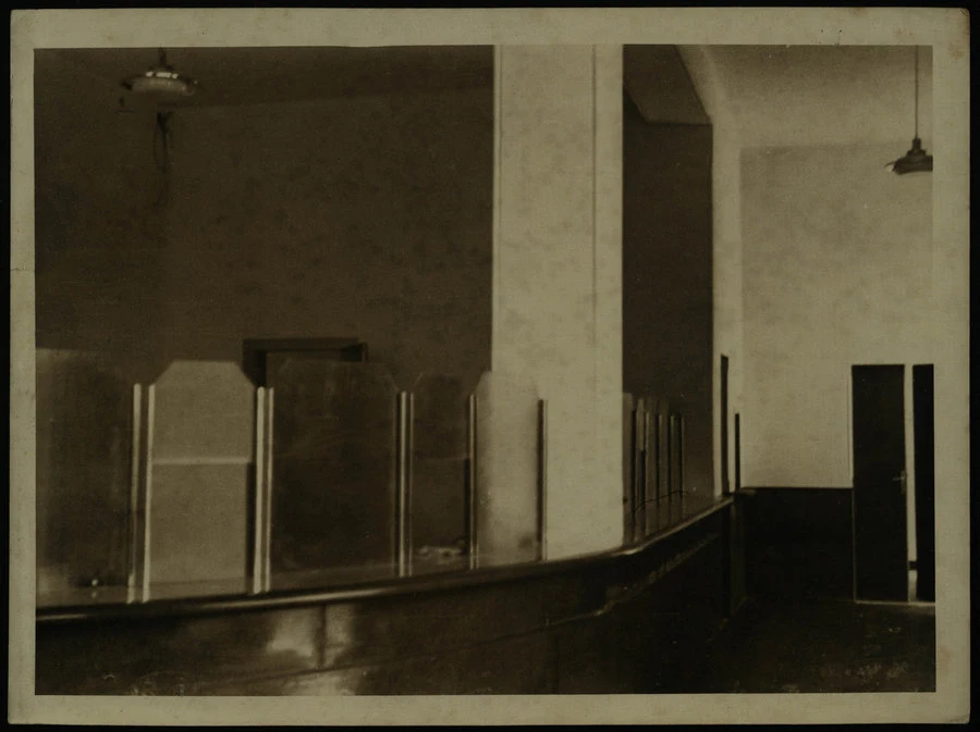 Adi Ugri. Nuovo ufficio postale (Interno ed esterno). 1939