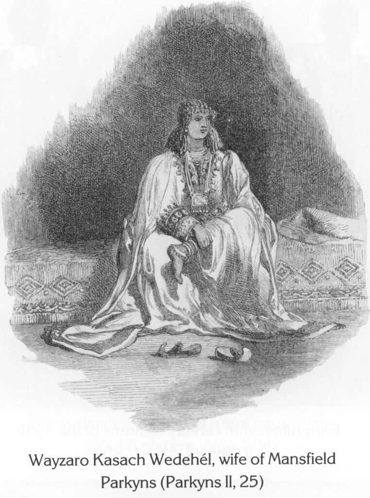 Wayzaro Kasach Wedehél, wife of Mansfield Parkyns (Parkyns II, 25)