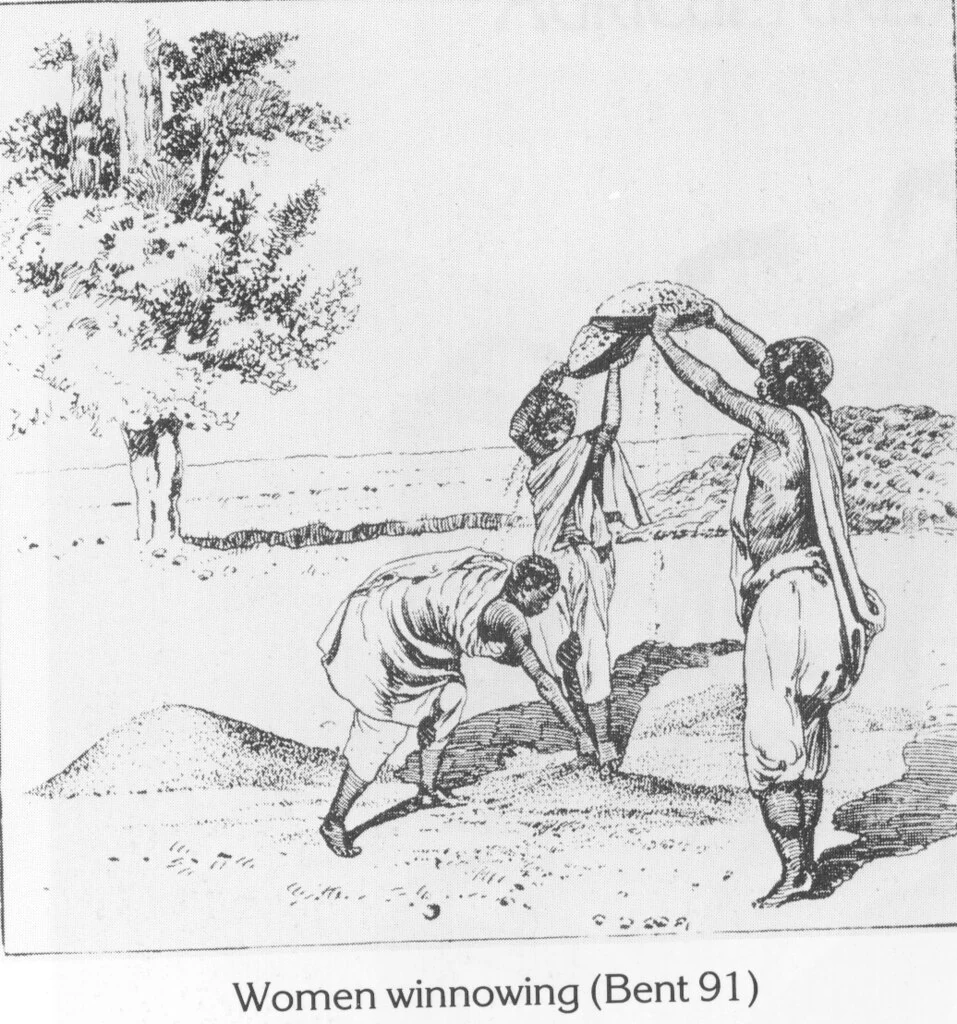 Women winnowing (Bent 91)