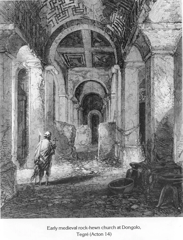 Early medieval rock-hewn church at Dongolo, Tegré (Acton 14)