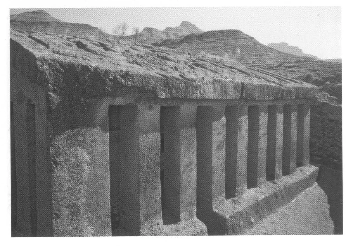 173 Ganata Maryam from the southwest, showing the external colonnade, 1998.