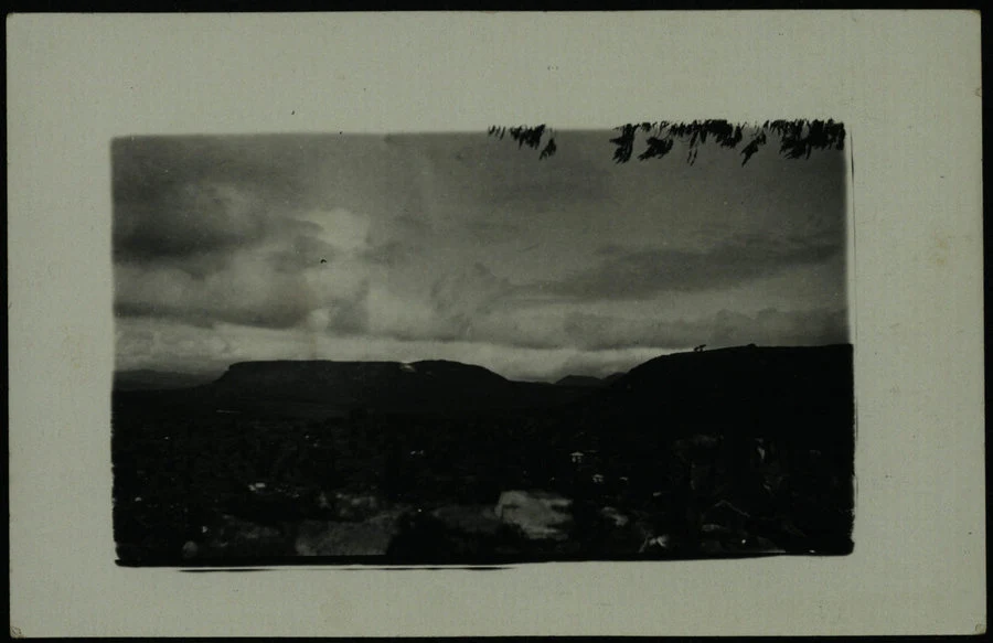 Axum. Veduta da una collina. Agosto 1936