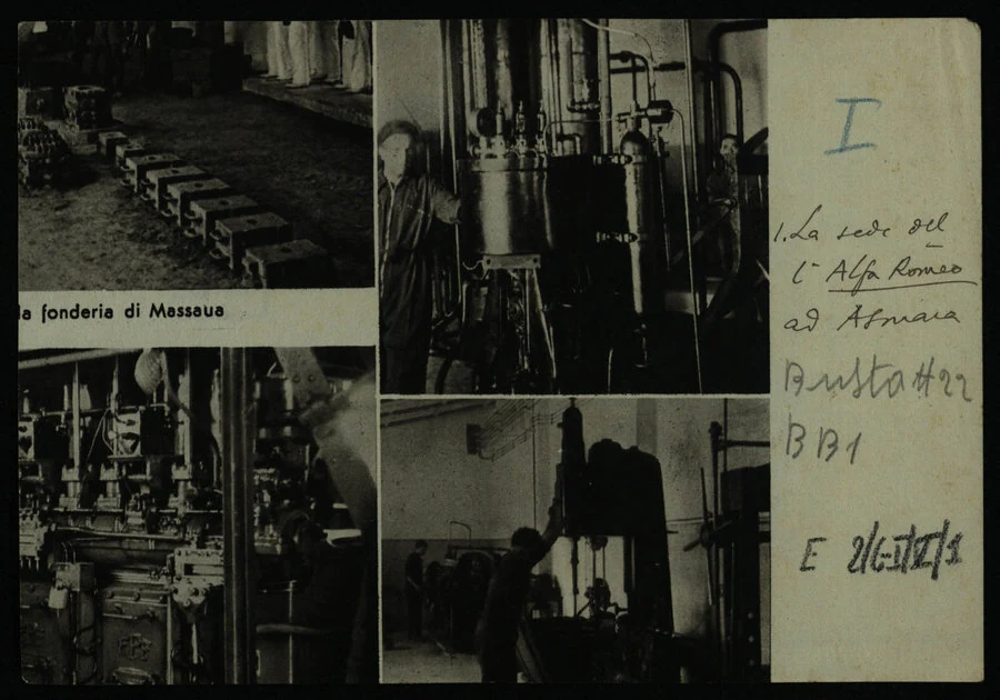 Asmara. Officine, villette e operai dell'Alfa Romeo
