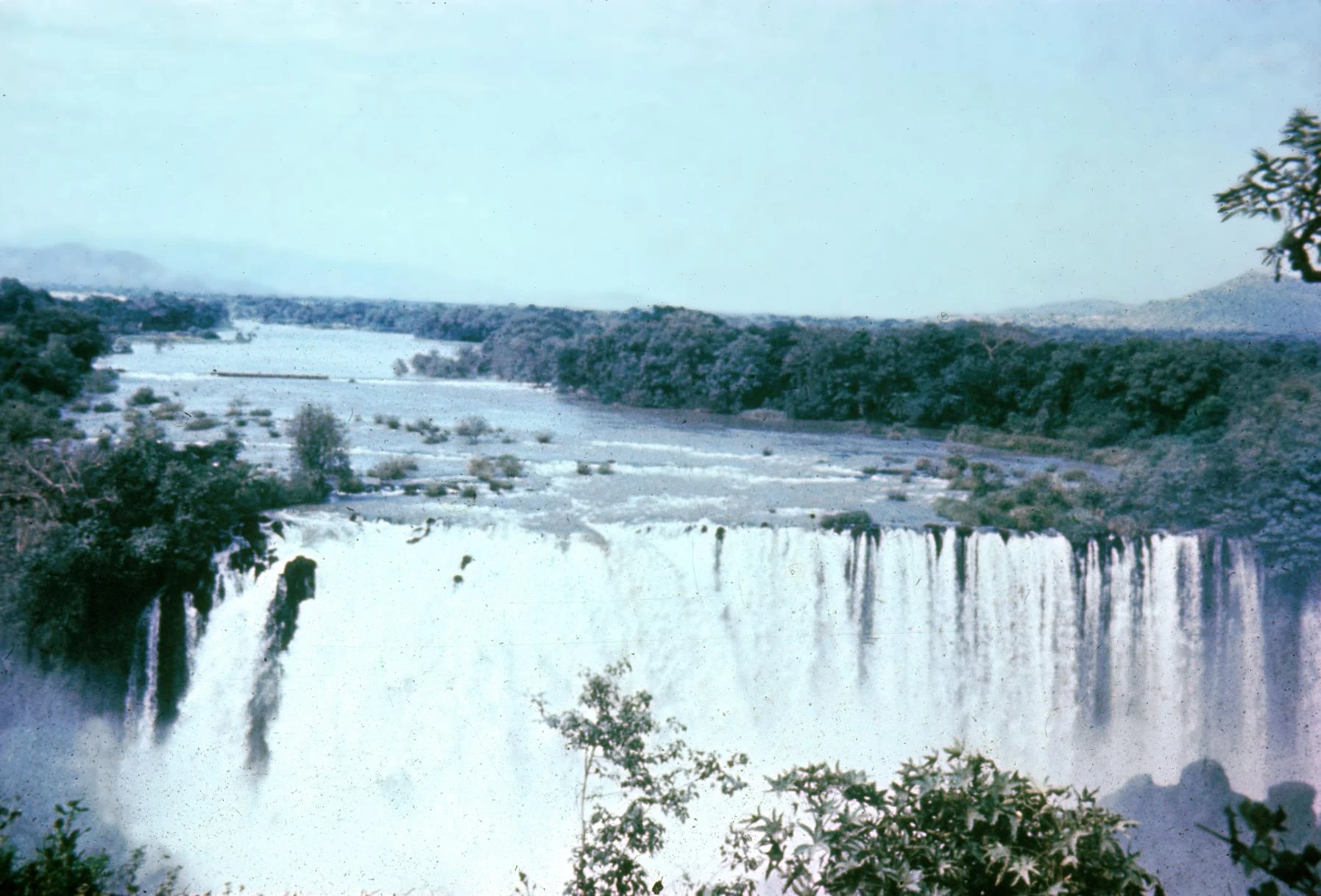 Blue Nile Falls During the Rainy Season