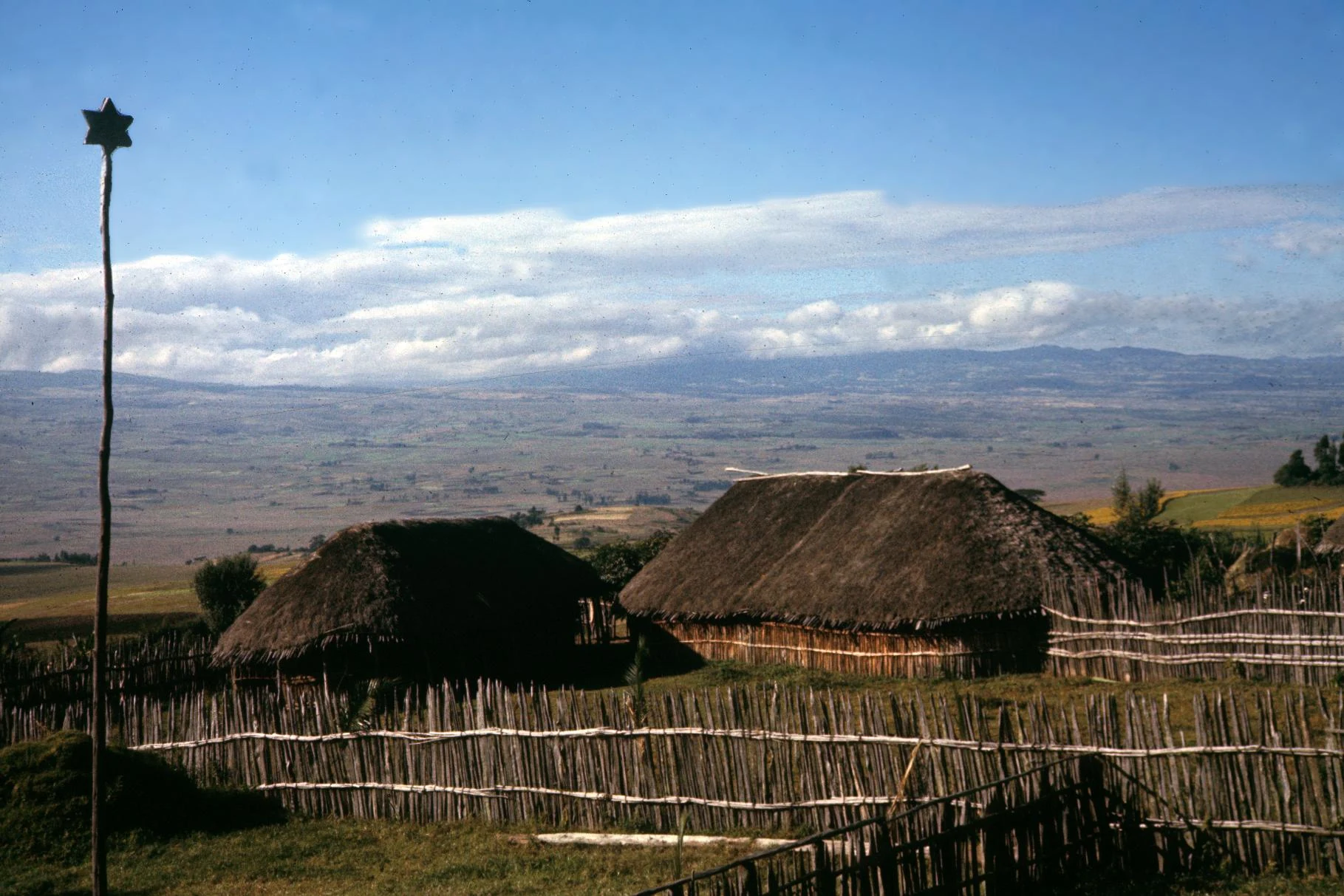 Portion of a Temple Complex of an Oromo Spirit Medium (K'allu)