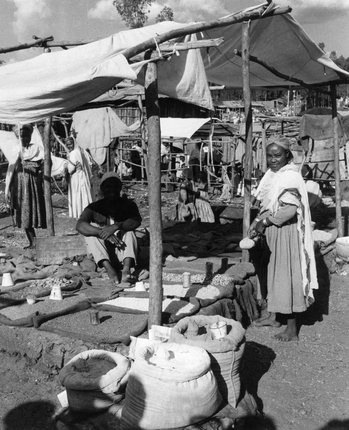 Food Buying at Periodic Market