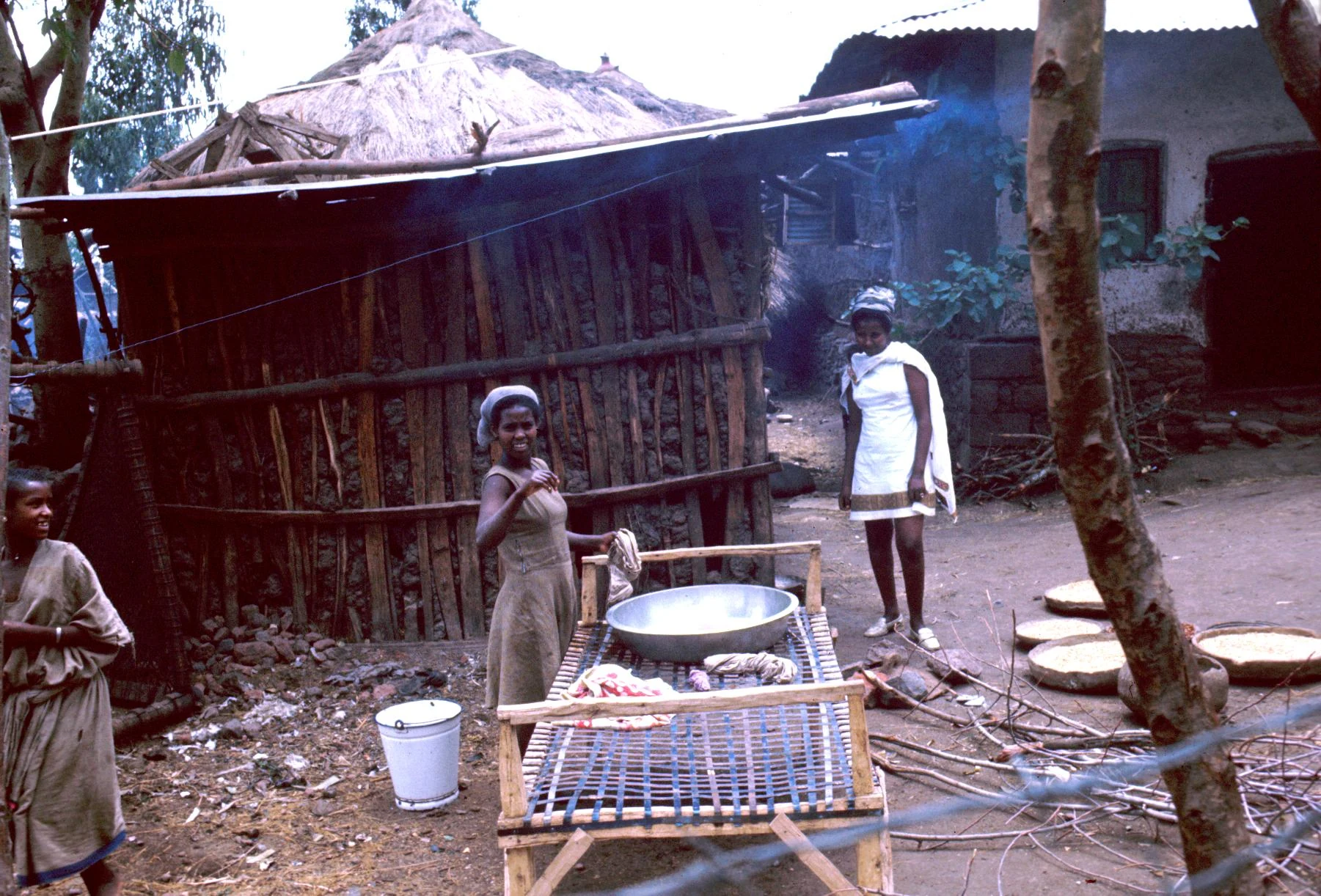 Outdoor Cooking in Lalibella