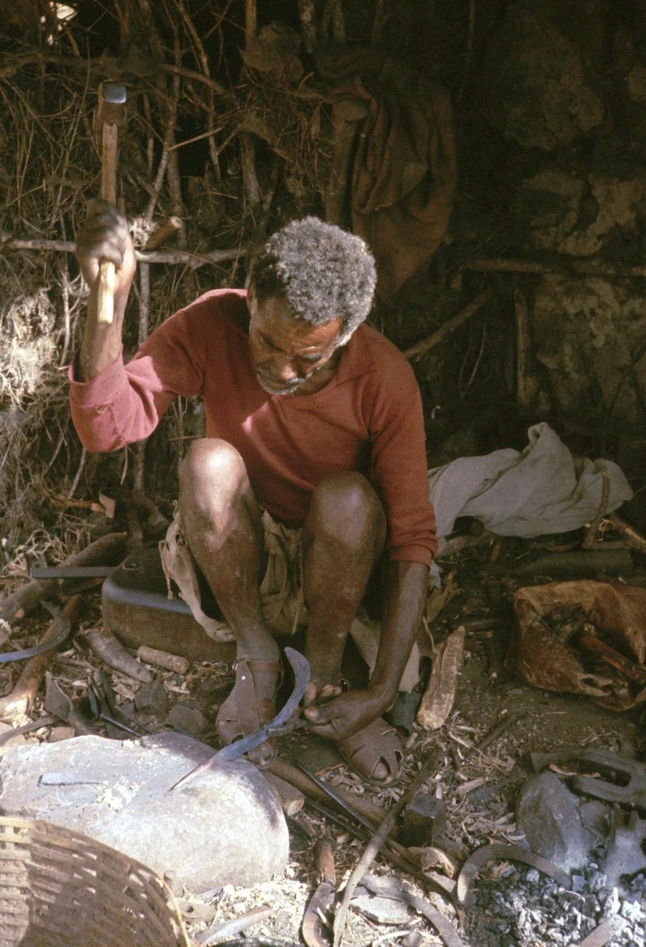 Blacksmith at Work