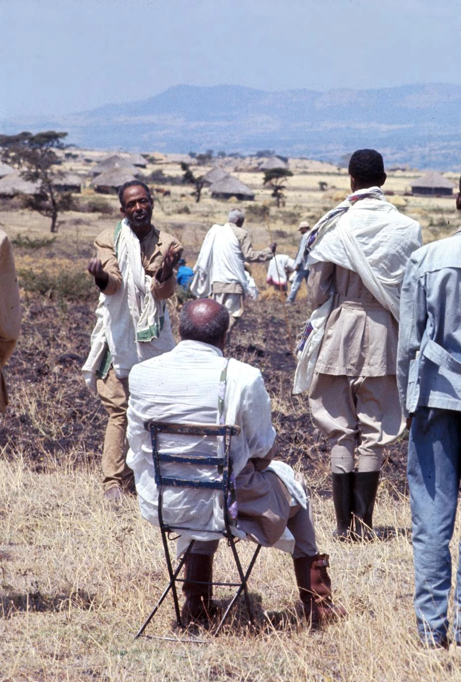 Oromo Man Who Needs Work Asking Spirit Medium (K'allu) for Help