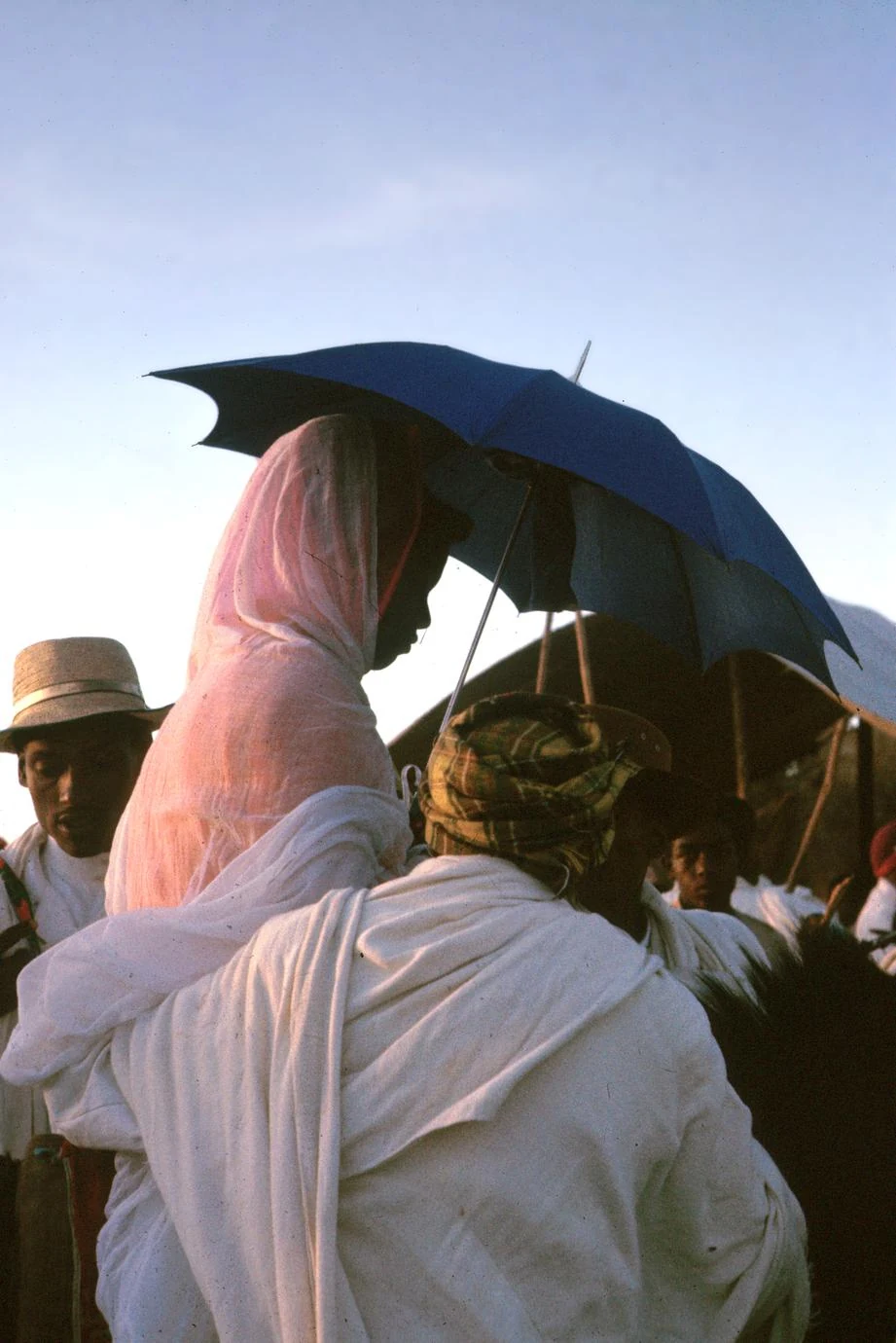 Bride Mounted for Travel to Groom's Home